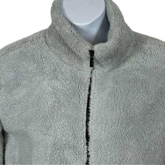 PINK Victoria’s Secret Woman’s Teddy Fleece Zip Up Jacket Size Medium - Picture 4 of 15